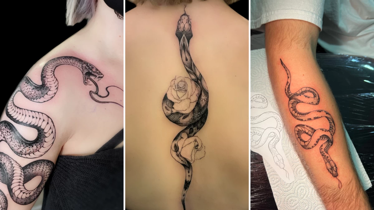 Snake Tattoo - Black Hat Tattoo Dublin 6