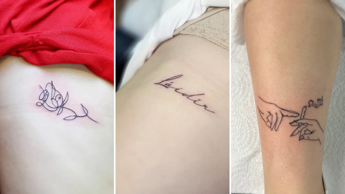 Fine Lines & Line Work Tattoos - Black Hat Tattoo Dublin 6