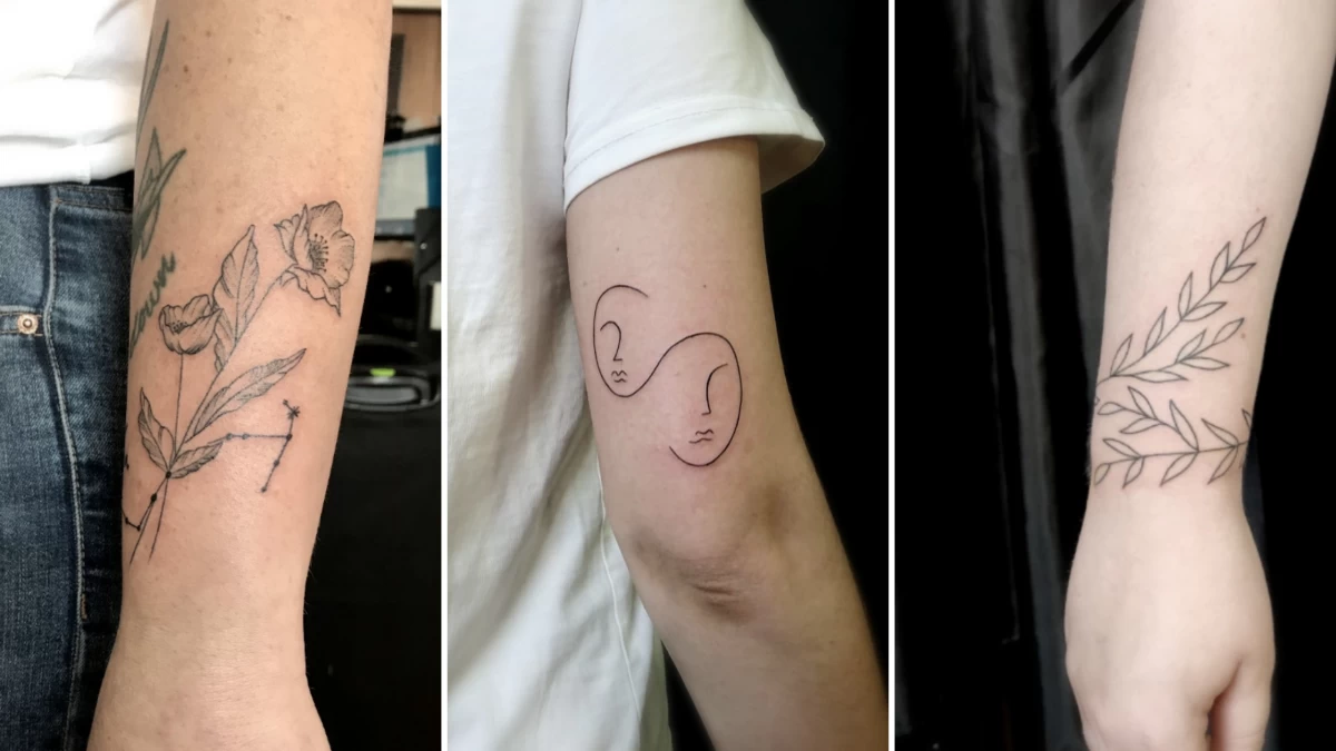 Fine Lines & Line Work Tattoos - Black Hat Tattoo Dublin 4