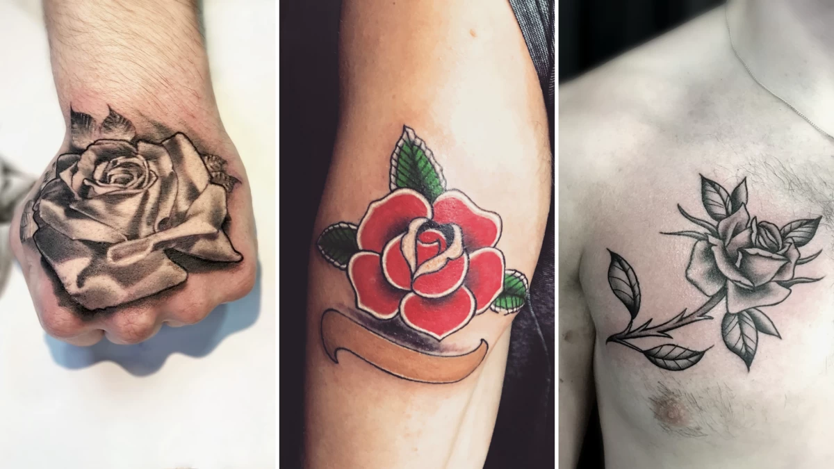 Rose Tattoo - Black Hat Tattoo Dublin 5